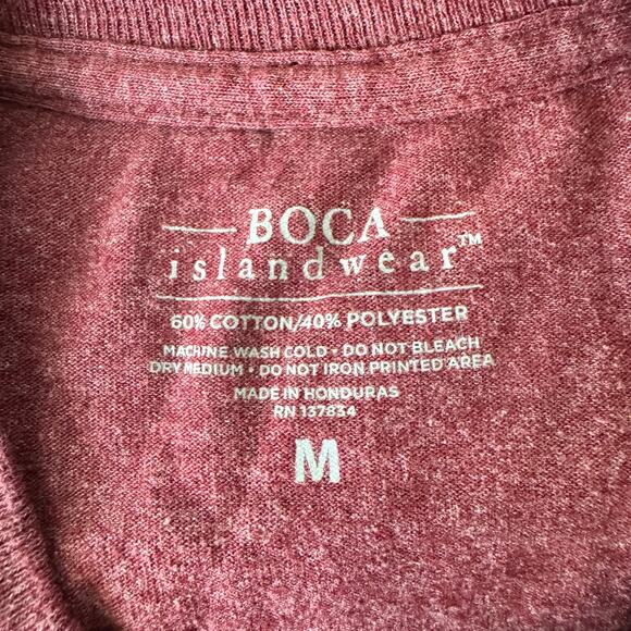 BOCA Island Wear T-Shirt Drinking Birds Happy Polly Days Funny Graphic Women’s M - Picture 3 of 8